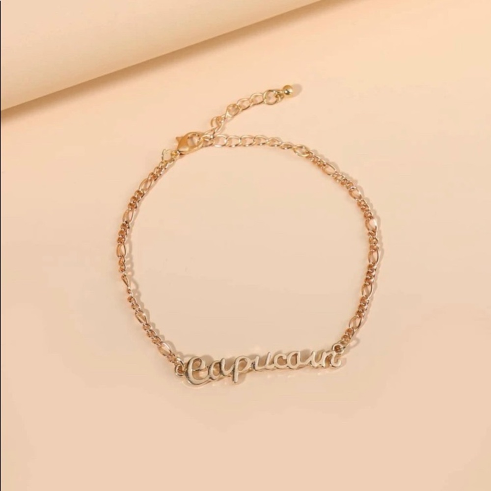 Zodiac/Capricorn bracelet